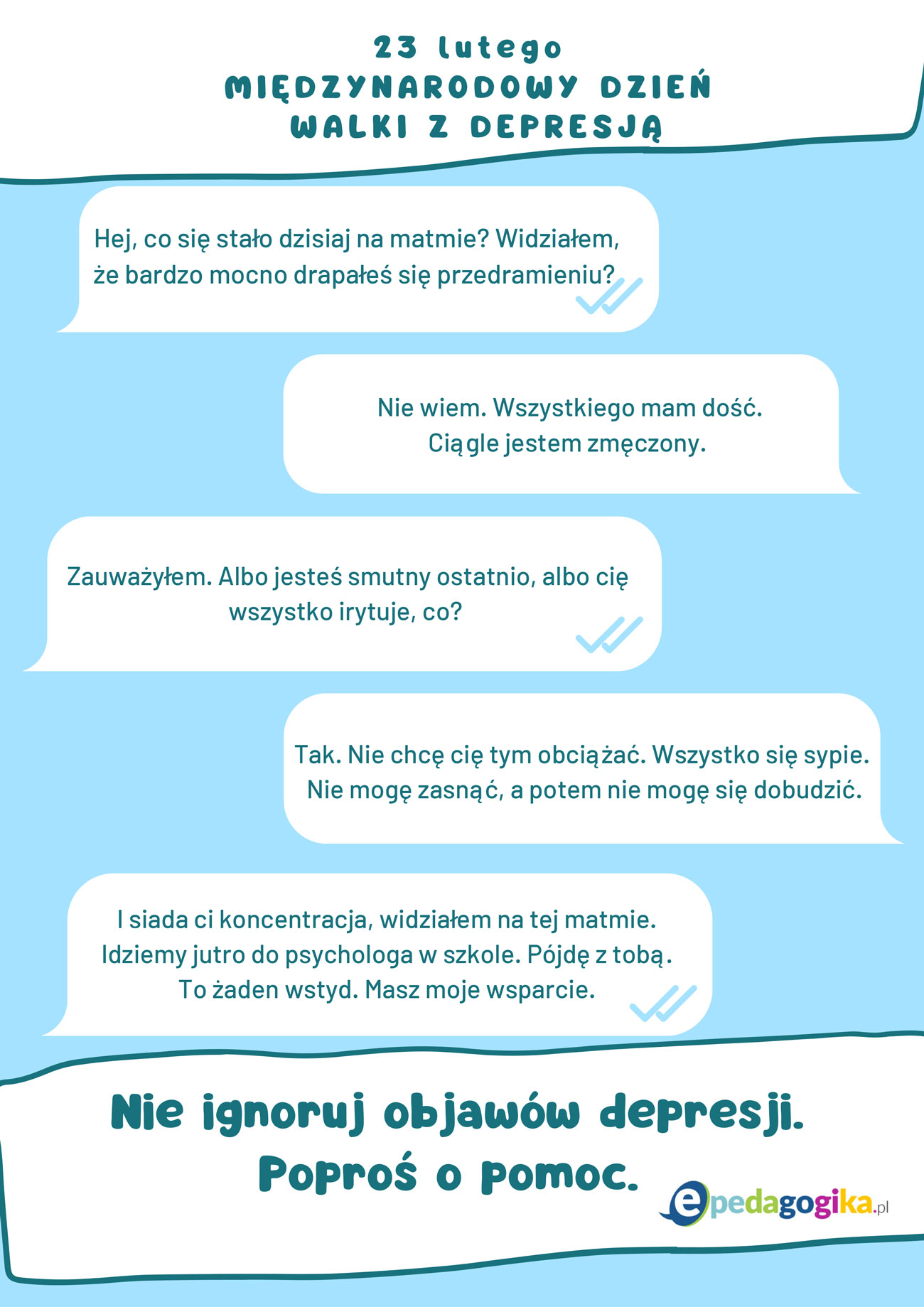 Dzień Walki z Depresją w Miejskim Ośrodku Rehabilitacji i Usług Specjalistycznych w Głogowie — zdjęcie 2 z 3